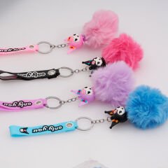 FİGÜRLÜ TÜYLÜ MASKOT KVS-24-12