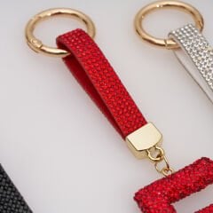 TAŞLI HARF LÜKS ANAHTARLIK KVS-A-69-E