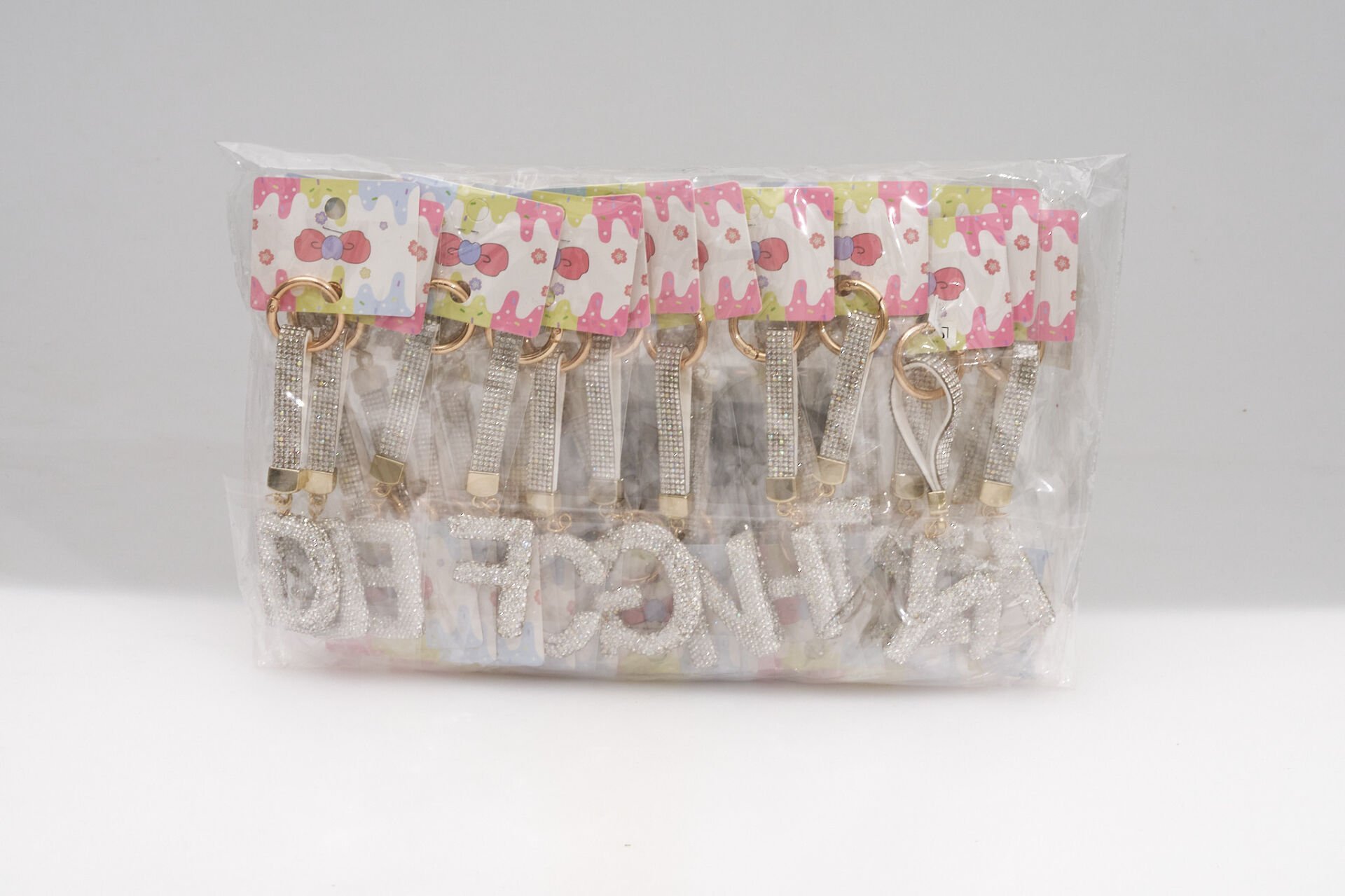 TAŞLI HARF  LÜKS ANAHTARLIK KVS-A-69