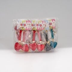 TAŞLI KALPLİ LÜKS ANAHTARLIK KVS-A-71-A