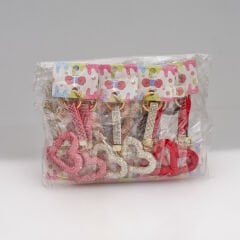 TAŞLI KALPLİ LÜKS ANAHTARLIK KVS-A-73