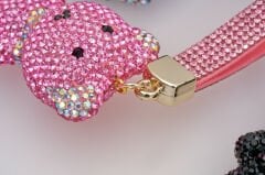 TAŞLI AYILI LÜKS ANAHTARLIK KVS-A-72-A