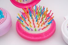 FİGÜRLÜ TAŞLI AYNALI TARAK KVS-269