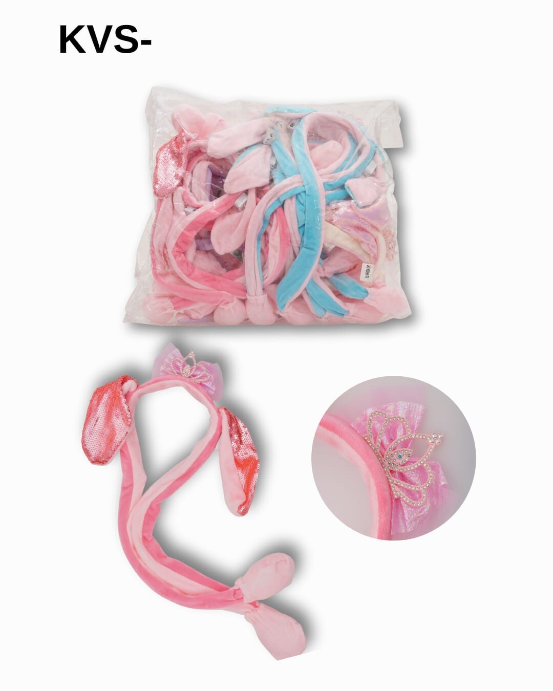 BASMALI KULAKLI IŞIKLI TAÇ