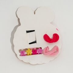 CARD FIGURED CHILDREN SET BUCKLE S-15