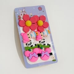 KARTLI FİGÜRLÜ ÇOCUK SET TOKA KVS-127