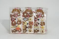 CARD FIGURE CHILDREN SET BUCKLE KVS-127