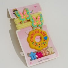 KARTLI FİGÜRLÜ ÇOCUK SET TOKA KVS-134