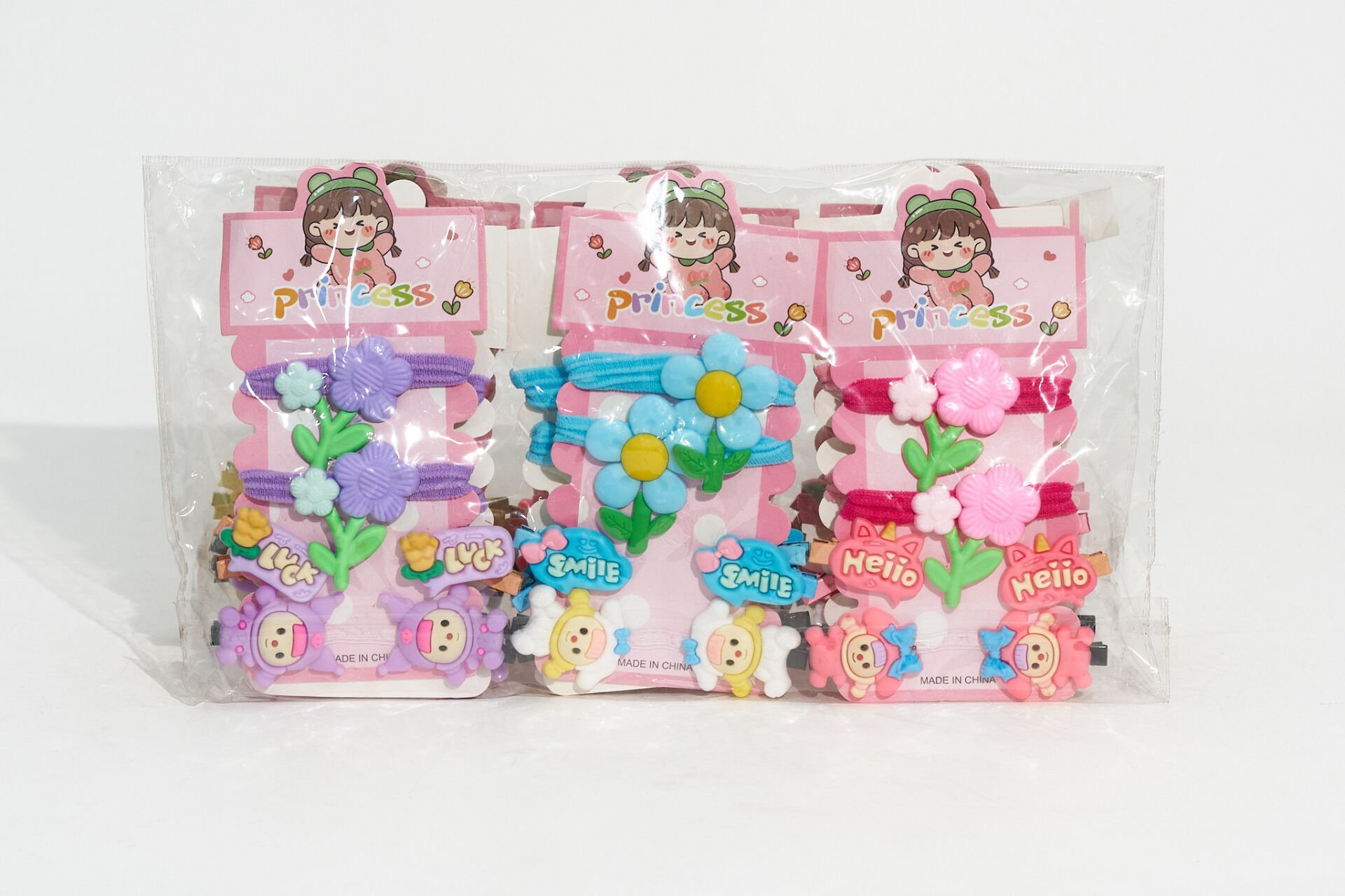 CARD FIGURED CHILDREN SET BUCKLE S-14