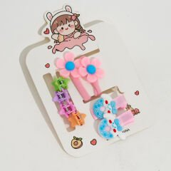 KARTLI FİGÜRLÜ ÇOCUK SET TOKA KVS-210