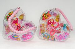 HEART BAG SET BUCKLE KVS-57-A