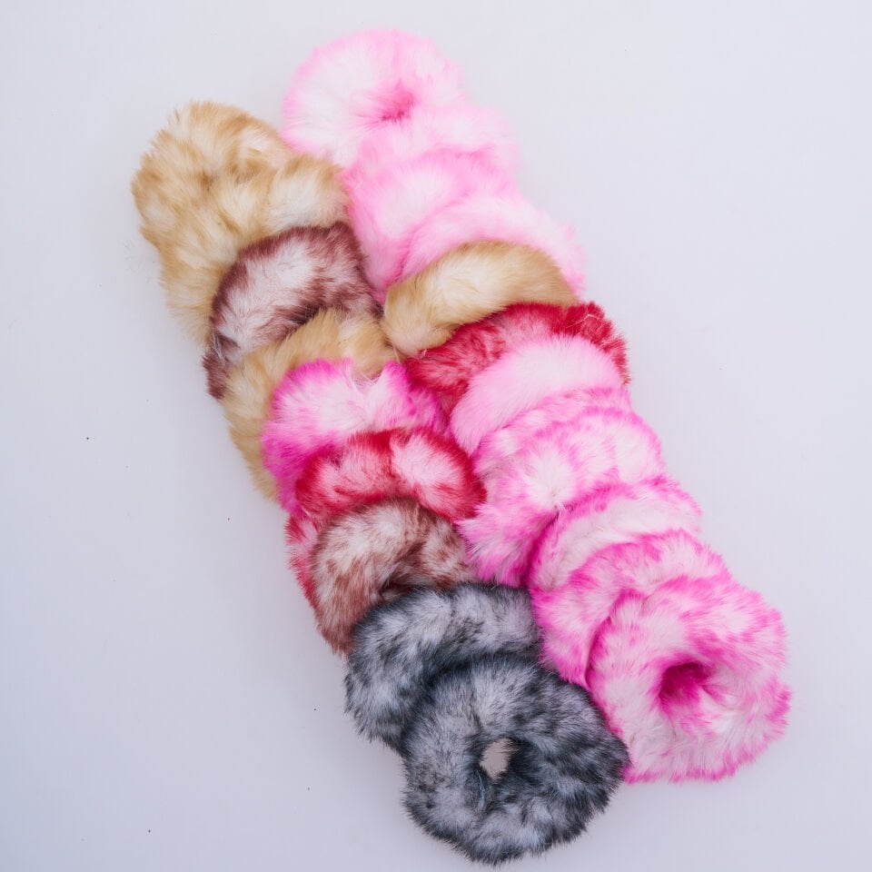 RENKLİ TÜYLÜ SİMİT TOKA L-9