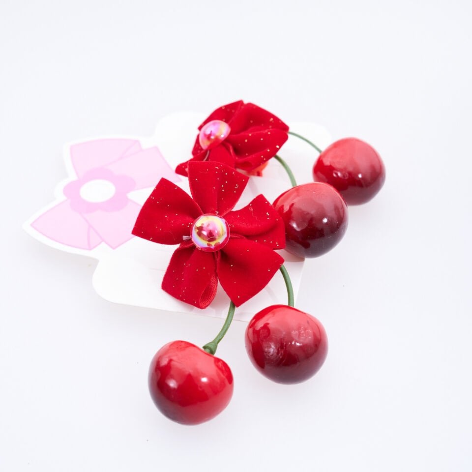 İKİLİ KİRAZ LASTİK TOKA L-15