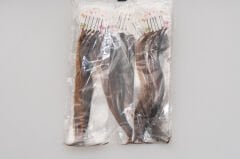 6-PIECE WIRE CLIP HAIR BAND KVS-152