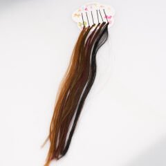 6-PIECE WIRE CLIP HAIR BAND KVS-152
