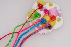 6'LI MANDALLI ÖRGÜ SAÇ KVS-28