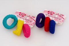 3'LÜ ÖRGÜLÜ BÜYÜK HAVLU TOKA H-6