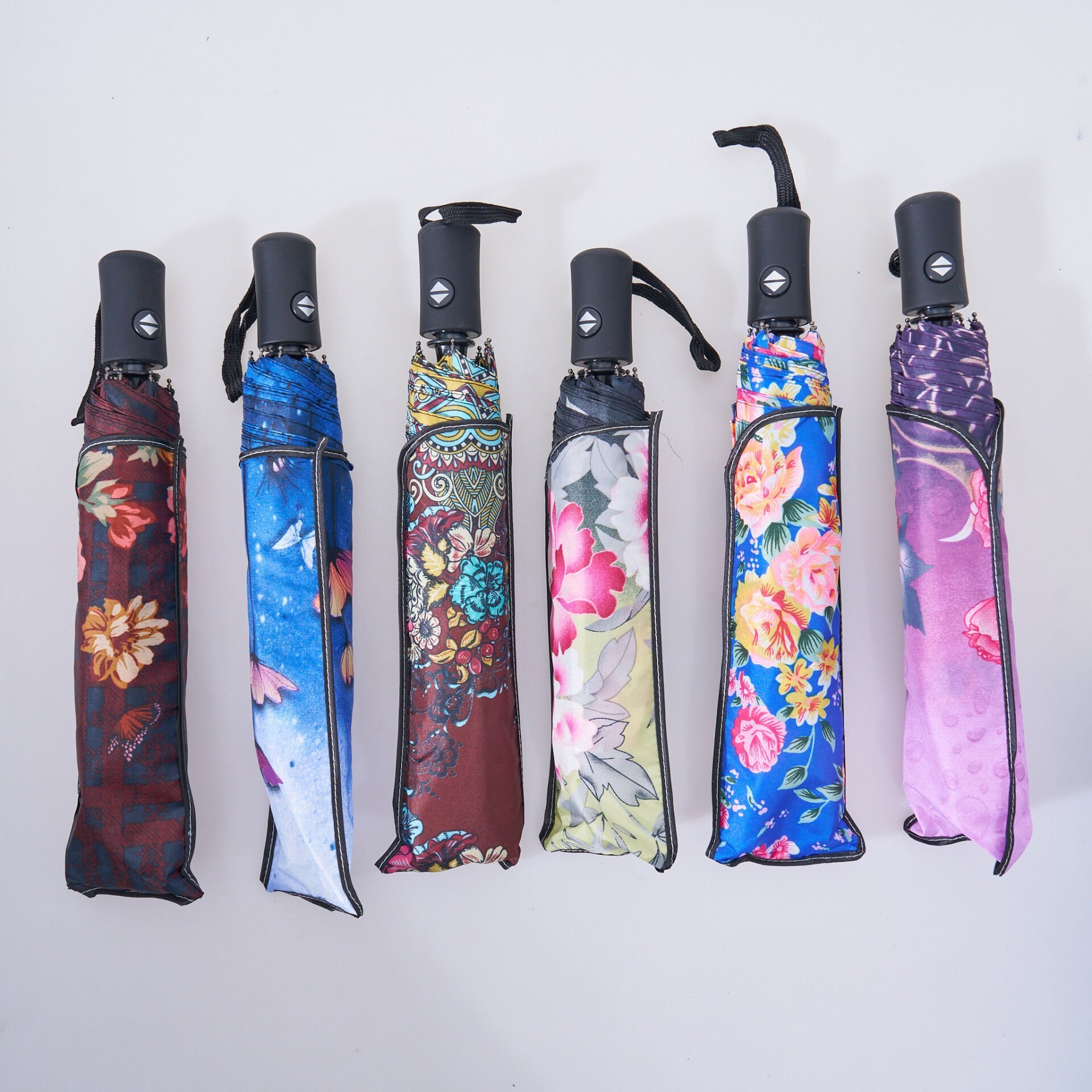 TAM OTOMATİK RENKLİ ŞEMSİYE S-6