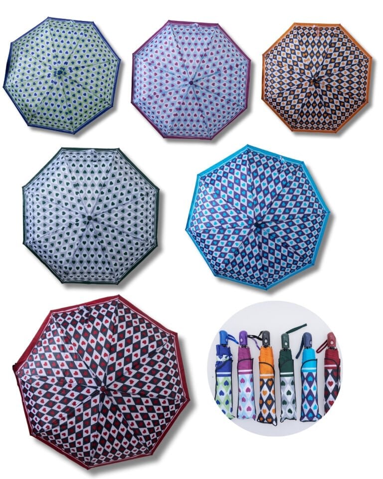 TAM OTOMATİK RENKLİ ŞEMSİYE S-4