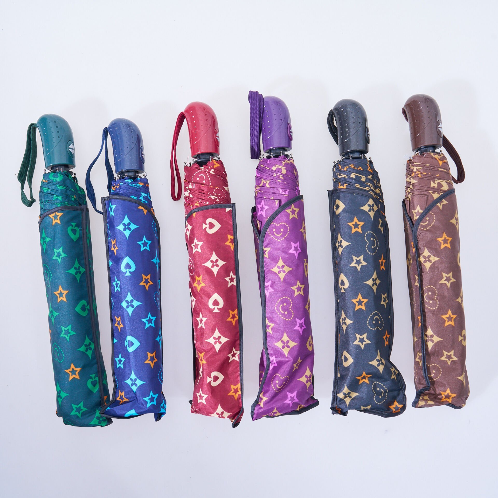 TAM OTOMATİK RENKLİ ŞEMSİYE S-8