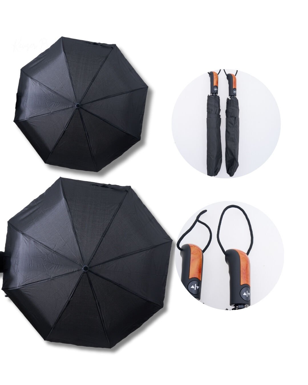 AHŞAP SAPLI TAM OTOMATİK ŞEMSİYE