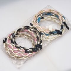 PEARL FABRIC WOMEN'S CROWN KVS-206