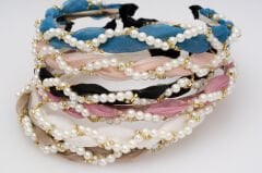 İNCİLİ KUMAŞLI BAYAN TAÇ KVS-206