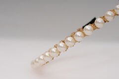 WOMEN'S CROWN WITH PEARLS KVS-144