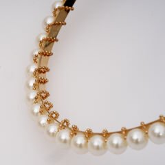 WOMEN'S CROWN WITH PEARLS KVS-144