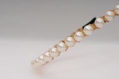 WOMEN'S CROWN WITH PEARLS KVS-144