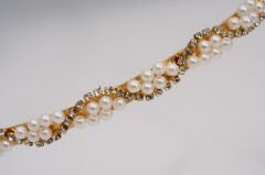 WOMEN'S CROWN WITH PEARLS KVS-144