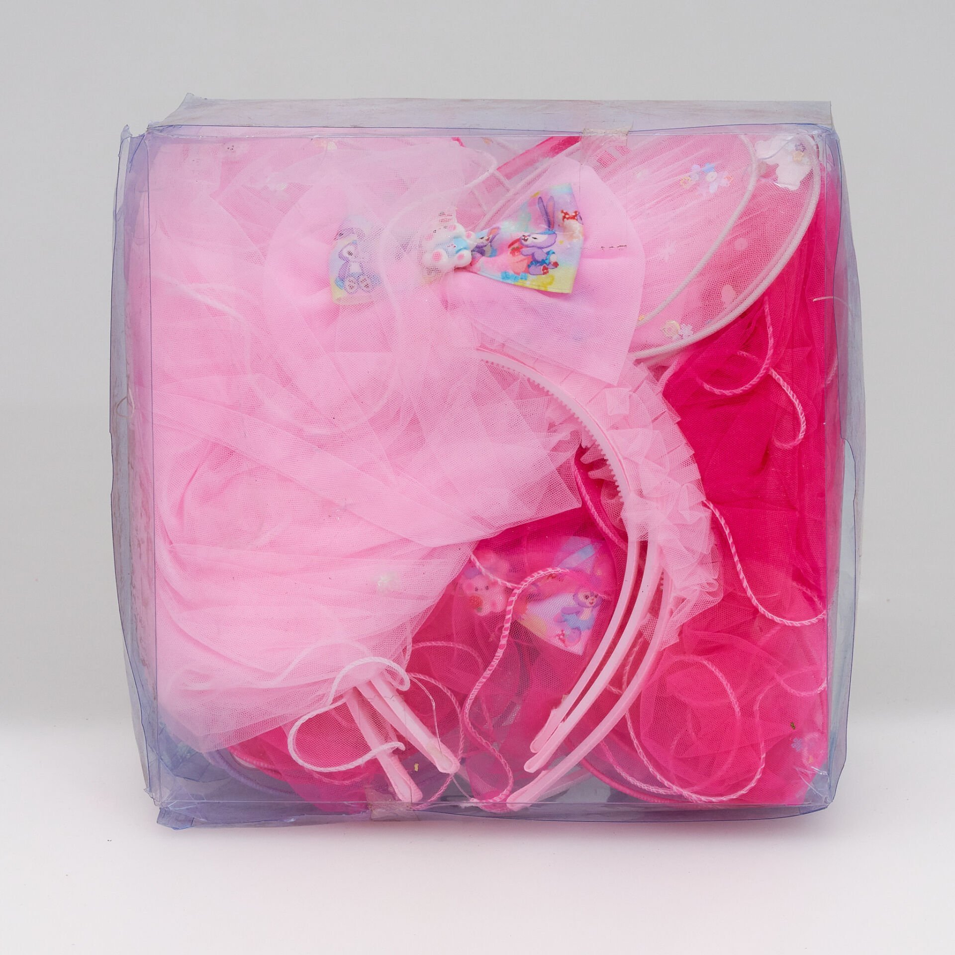 KUTULU TÜLLÜ LÜKS ÇOCUK TAÇ KVS-173