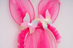 KUTULU TÜLLÜ LÜKS ÇOCUK TAÇ KVS-173